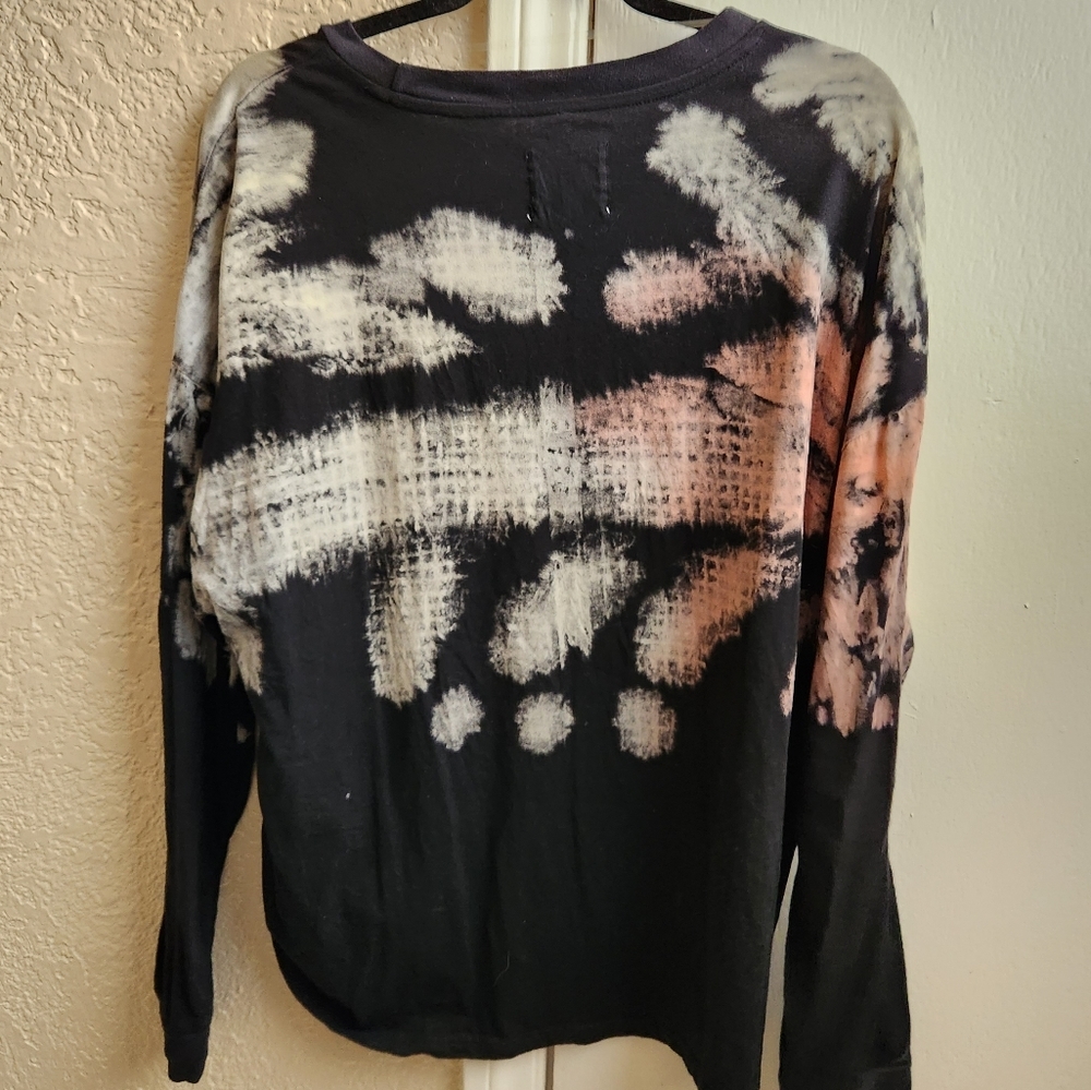 Grand Beach Club- Tie Dye Long Sleeve Tee - Picture 3 of 7